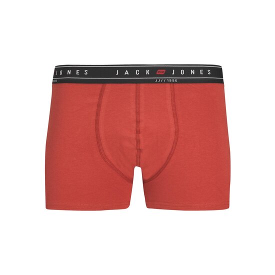 Jack & Jones Jack & Jones Men's Boxer Shorts Trunks JACNAGEE Red/Dark Blue/Black 3-Pack