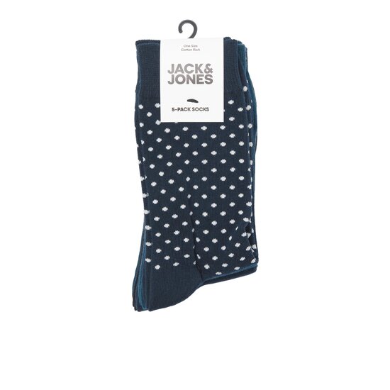 Jack & Jones Jack & Jones Socks Men's JACVICKY DOT Dots Print 5-Pack