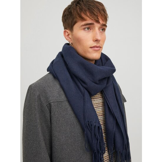 Jack & Jones Jack & Jones Men's Scarf JACSOLID Navy Blazer