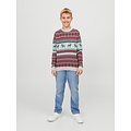 Jack & Jones Junior Jack & Jones Junior Kersttrui Jongens JORSNOWBALL Moonbeam