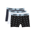 Lacoste Lacoste Boxershorts Heren Microfiber Krokdillen Print 3-Pack