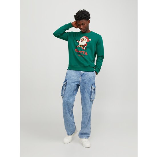 Jack & Jones Jack & Jones Men's Christmas sweater JORXMAS Green