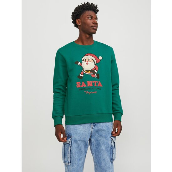 Jack & Jones Jack & Jones Men's Christmas sweater JORXMAS Green