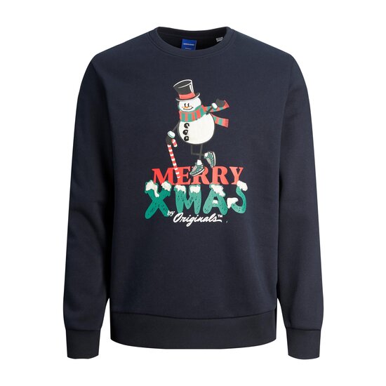 Jack & Jones Jack & Jones Men's Christmas Sweater JORXMAS Dark Blue