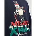 Jack & Jones Jack & Jones Men's Christmas Sweater JORXMAS Dark Blue