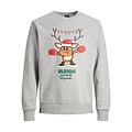 Jack & Jones Jack & Jones Men's Christmas Sweater JORXMAS Gray