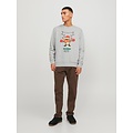 Jack & Jones Jack & Jones Men's Christmas Sweater JORXMAS Gray