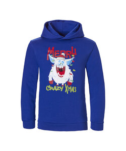 Apollo Children's Christmas Sweater Hoodie Boys Blue