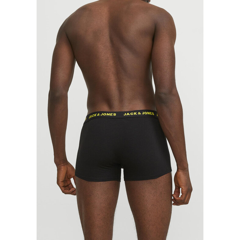 Jack & Jones Jack & Jones Zwarte Boxershorts Heren JACBLACK Friday Multipack 5-Pack