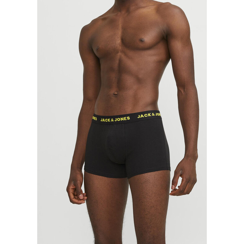 Jack & Jones Jack & Jones Zwarte Boxershorts Heren JACBLACK Friday Multipack 5-Pack