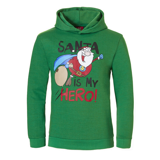 Apollo Apollo Children's Christmas Sweater Hoodie Boys Green