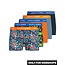 Jack & Jones Jack & Jones Boxershorts Heren Trunks JACORLANDO Print 5-Pack