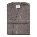 Jack & Jones Jack & Jones Badjas Heren Badstof JACSOLID BATHROBE Grijs
