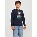 Jack & Jones Junior Jack & Jones Junior Christmas Sweater Boys JORXMAS Dark Blue