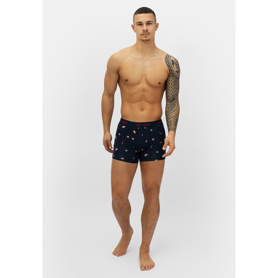 Happy Shorts Happy Shorts Christmas Boxer Shorts 2-Pack Men's Gingerbread