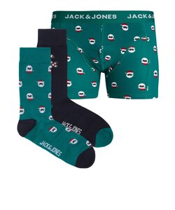 Jack & Jones Junior Christmas Gift Box JACSWEET SANTA Green