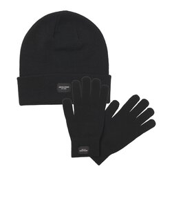 Jack & Jones Heren Giftbox Muts + Handschoenen Zwart