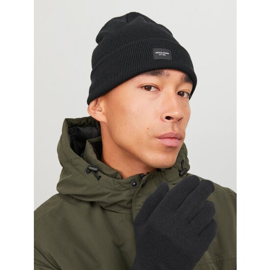 Jack & Jones Jack & Jones Men's Giftbox Hat + Gloves Black