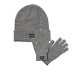 Jack & Jones Jack & Jones Men's Giftbox Hat + Gloves Gray One Size