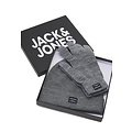 Jack & Jones Jack & Jones Men's Giftbox Hat + Gloves Gray One Size