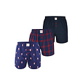 Phil & Co Phil & Co Men's Wide Boxer Shorts Christmas Multipack 3-Pack