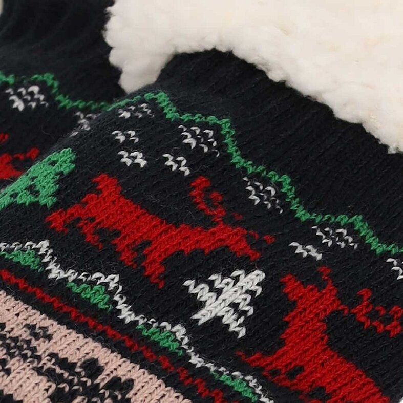 Apollo Ladies Home Socks Christmas Home Socks Christmas Socks Blue