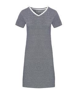 By Louise Ladies Nightshirt Short Sleeve Grey