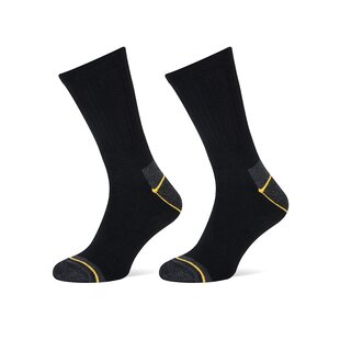 Stapp Yellow Men's All-Round Socks 4410 Black 2-Pair