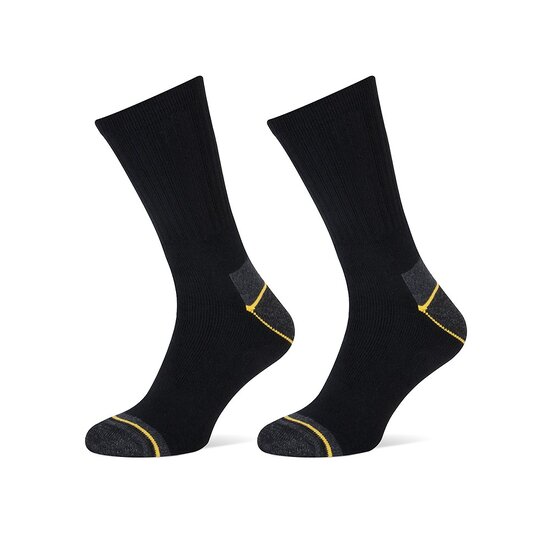 STAPP Stapp Yellow Men's All-Round Socks 4410 Black 2-Pair