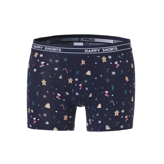 Happy Shorts Happy Shorts Christmas Boxer Shorts 2-Pack Men's Christmas Allover