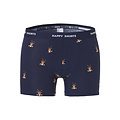 Happy Shorts Happy Shorts Kerst Boxershorts 2-Pack Heren Reindeer Wrapped In Christmas Lights