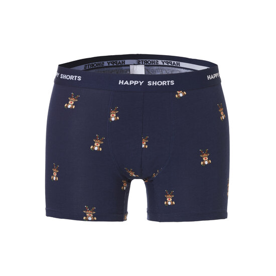 Happy Shorts Happy Shorts Christmas Boxer Shorts 2-Pack Men's Reindeer Wrapped In Christmas Lights