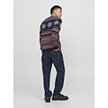 Jack & Jones Jack & Jones Men's Christmas Sweater Knitted JORSNOWBALL Navy Blazer Blue