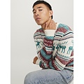 Jack & Jones Jack & Jones Men's Christmas Sweater Knitted JORSNOWBALL Moonbeam Gray