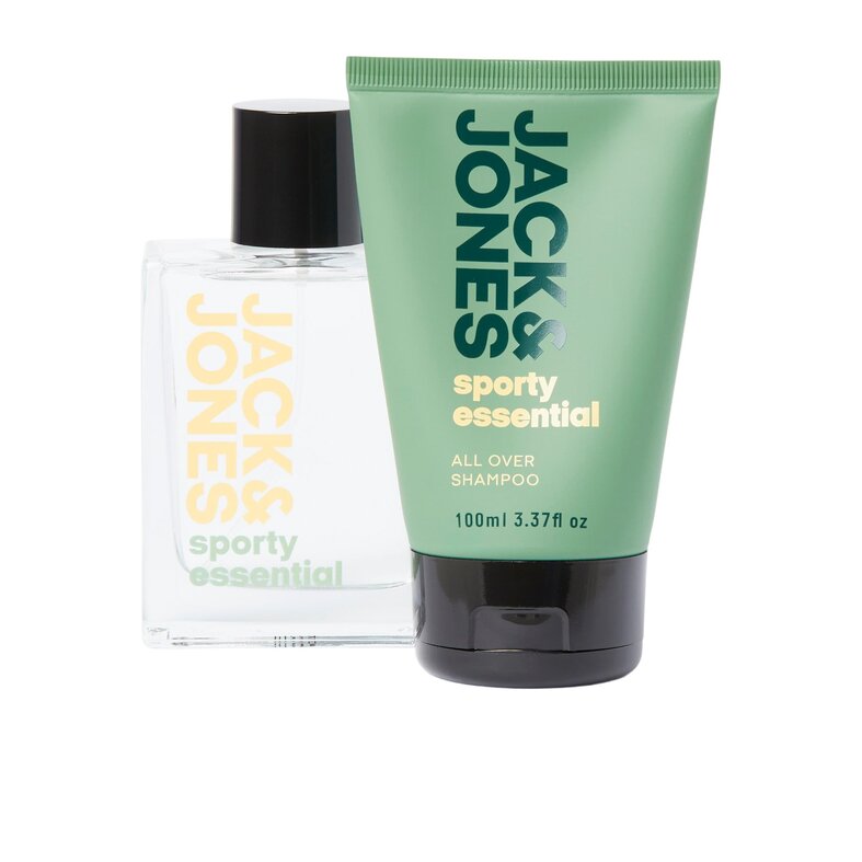 Jack & Jones Jack & Jones Heren Giftset JACSPORTY ESSENTIALS EDT 100 ML - Douchegel & Parfum