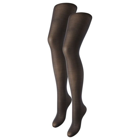 PIECES Pieces Ladies Tights PCNEW NIKOLINE 20 Den Tights Black 2-Pack