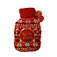 Apollo Apollo Hot Water Jug With Knitted Cover Christmas Print Red