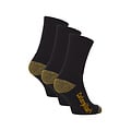 CAT CAT Diabetes Work Sock Black 3-Pack