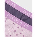 Name It Name It Girls Slip Underpants NKFHIPSTER Pink/Purple 2-Pack