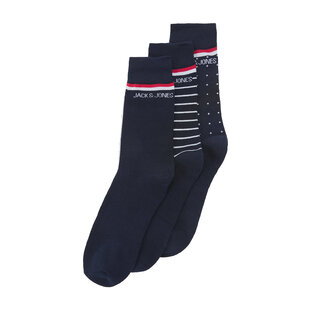 Jack & Jones Socks Men Giftbox JACARBO Blue 3-pair