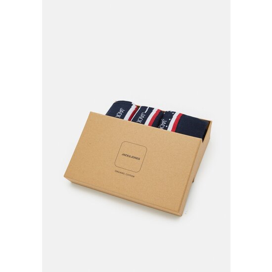 Jack & Jones Jack & Jones Socks Men Giftbox JACARBO Blue Organic Cotton 3-pair