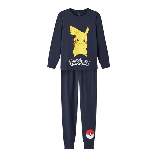 Name It Name It Children's Pyjamas Boys Long Blue Pokémon Pikachu