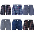 MG-1 MG-1 Wide Boxer Shorts Men 6-Pack D215 Assorted Multipack