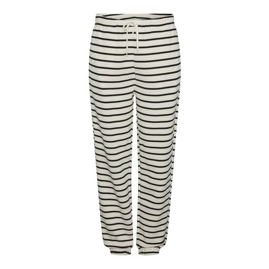 PIECES Pieces Dames Huispak Loungewear Gestreept Wit/Zwart