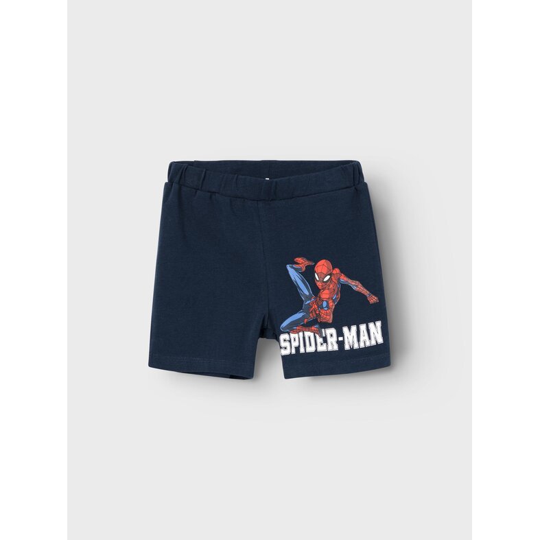 Name It Name It Kinder Pyjama Jongens Kort Blauw Spiderman