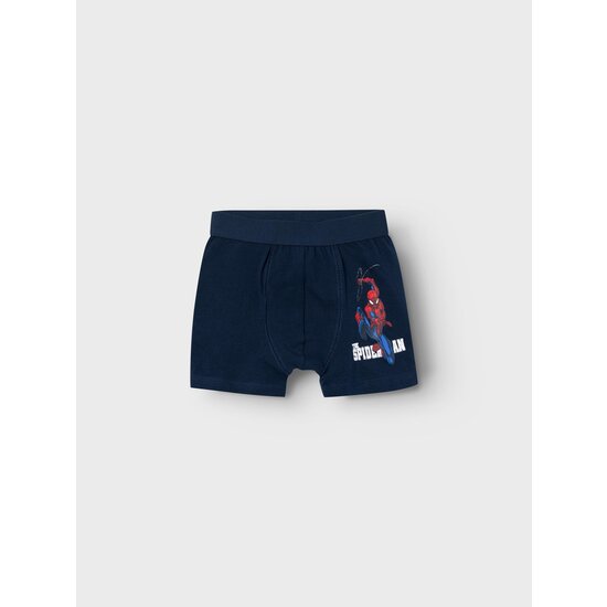 Name It Name It Boys Boxer Shorts Spiderman Blue/Gray 2-Pack