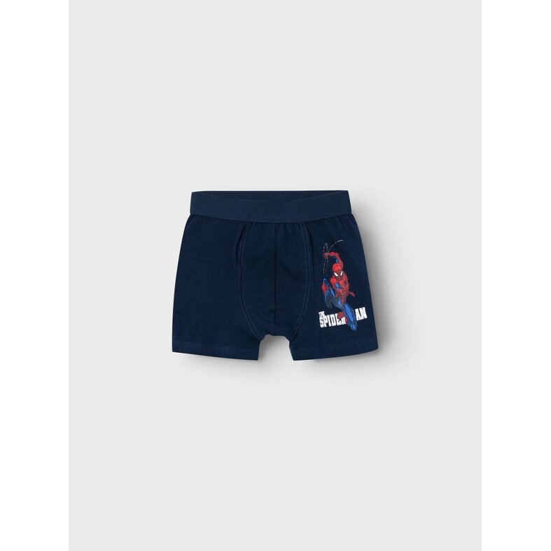 Name It Name It Boys Boxer Shorts Spiderman Blue/Gray 2-Pack