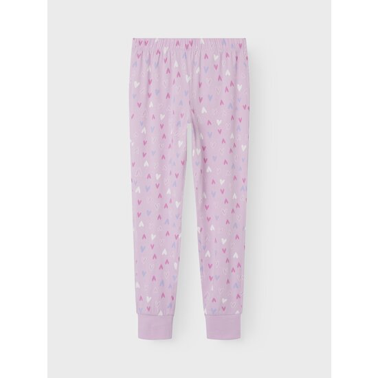Name It Name It Girls Pyjamas Long Pink Hearts