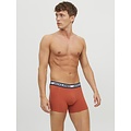 Jack & Jones Jack & Jones Heren Boxershorts Trunks JACMARCO Oranje/Blauw 3-Pack