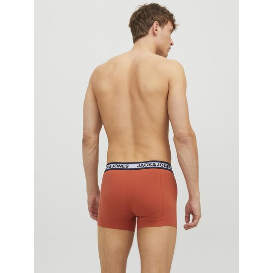 Jack & Jones Jack & Jones Men's Boxer Shorts Trunks JACMARCO Orange/Blue 3-Pack